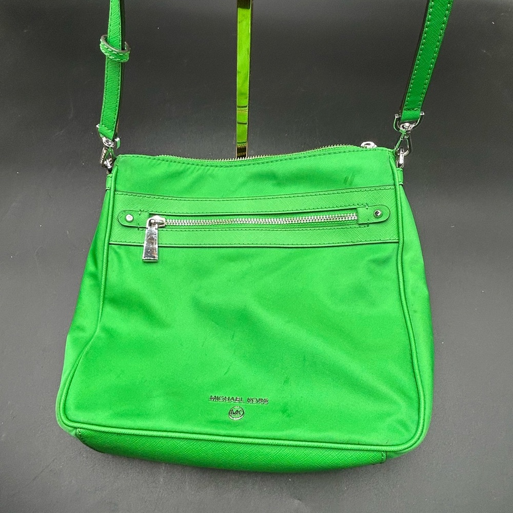 Michael Kors Bright Green Crossbody Bag